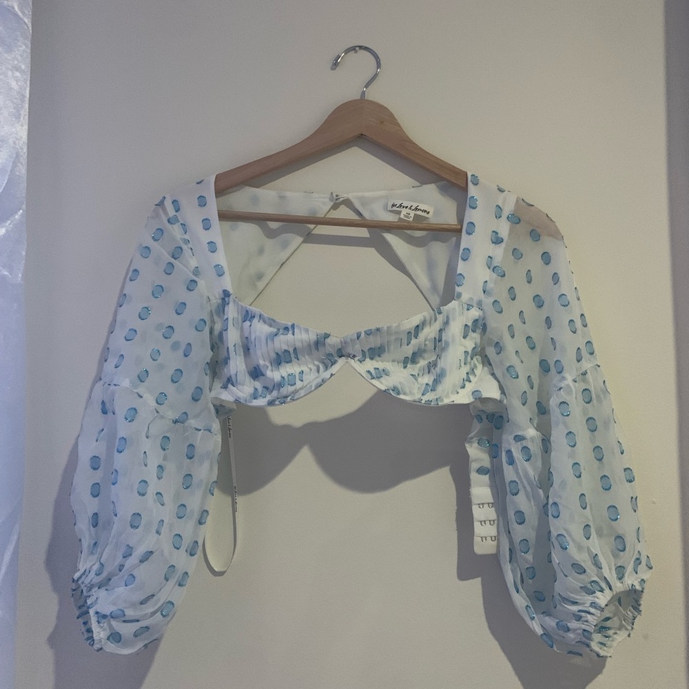 For Love & Lemons Crop Top XS